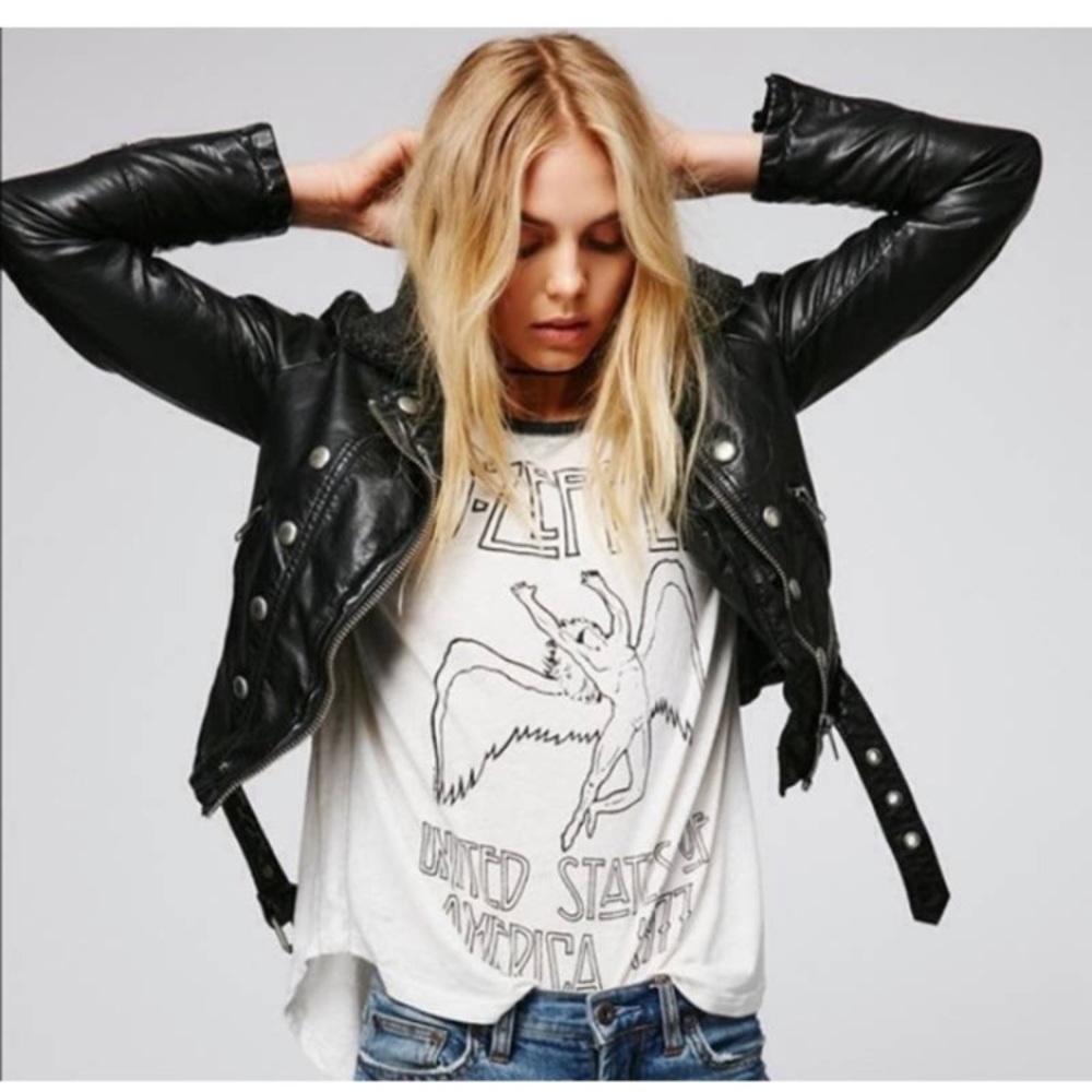 Free People Asheville Moto Jacket